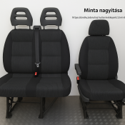Új ,Fiat Ducato üléshuzat 3 Személyes 